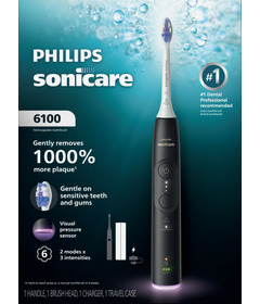 Philips Sonicare Series 6100 Electric Toothbrush Black