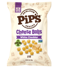 Pip's Heirloom Snacks Cheese Ball White Cheddar