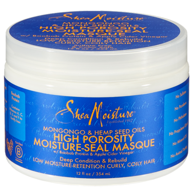 Shea Moisture Mongongo & Hemp Seed Oils High Porosity Moisture-Seal Masque Shea Moisture Mongongo & Hemp Seed Oils High Porosity Moisture-Seal Masque