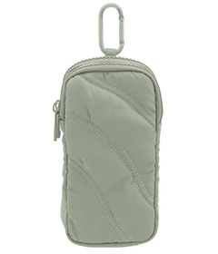 MYTAGALONGS Double Eye Glass Case With Carabiner Sage