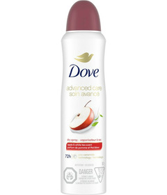 Dove Advanced Care Antiperspirant Deodorant Dry Spray Apple & White Tea