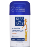 Kiss My Face Active Life Deodorant Stick Sport