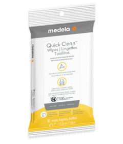Medela Quick Clean Breast Pump and Accessories Wipes