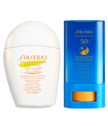Ensemble d'écrans solaires transparents SPF42+ de Shiseido