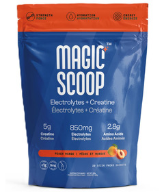 Magic Scoop Electrolyte + Creatine Peach Mango
