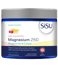 Sisu Magnesium 250 Relaxation Blend Raspberry Lemonade