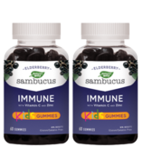 Nature's Way Sambucus Kids Immune with Vitamin C & Zinc Gummies Bundle