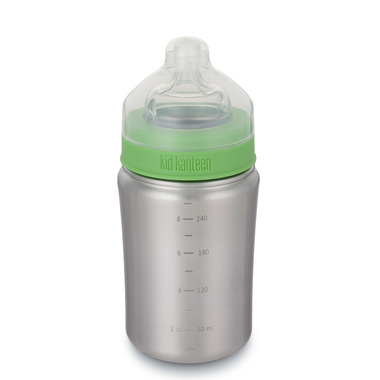 Klean Kanteen Kid Kanteen Baby Bottle 9 oz with Medium Flow Nipple Klean Kanteen Kid Kanteen Baby Bottle 9 oz with Medium Flow Nipple