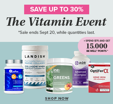 Save up to 30% on the Vitamin Event