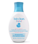 Live Clean Baby Travel Size Tearless Shampoo & Body Wash