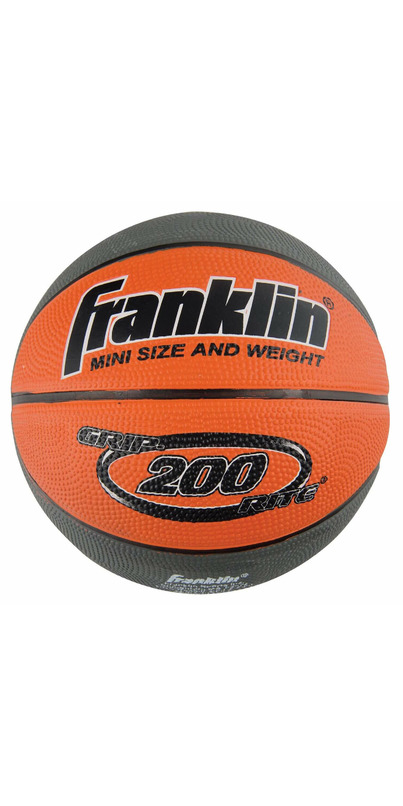 FRANKLIN SPORTS BRAND 100 BASKETBALL OFFICIAL SIZE & WEIGHT RUBBER BALL