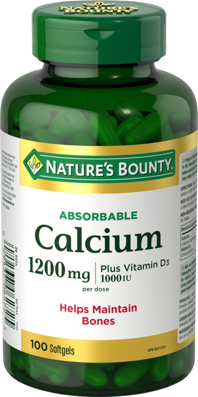 Buy Nature's Bounty Absorbable Calcium with Vitamin D3 at Well.ca ...