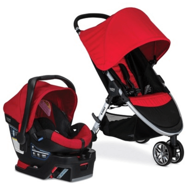 Buy Britax B Agile 3 B Safe 35 Travel System Red at Well