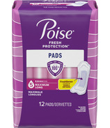 Poise Serviettes Pour Incontinence Absorbance Maximale Longue