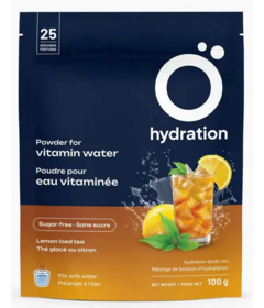O Hydration Drink Mix Lemon Iced Tea