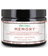 Organika poudre de champignons crinières de lion biologiques Memory