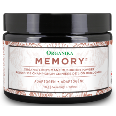 Organika Lion\'s Mane Mushroom Powder Memory Organika Lion\'s Mane Mushroom Powder Memory