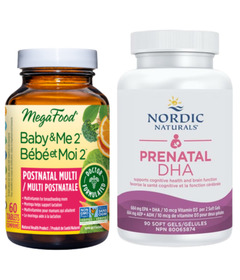 MegaFood & Nordic Naturals Postnatal Bundle