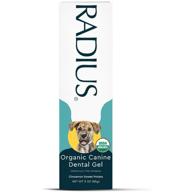 radius organic canine dental gel