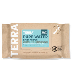 TERRA Pure Water Baby Wipes