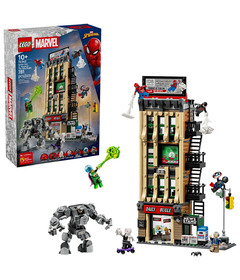 LEGO Marvel SpiderMan vs. Mysterio The Daily Bugle