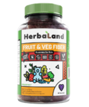 Herbaland Gummies for Kids Fruit & Veg Fiber