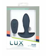 Lux Active Throb 4.5 Pulsating Masager with Remote Control Grey