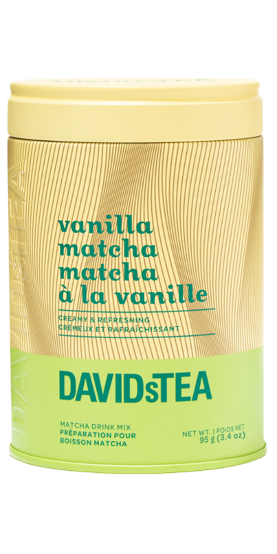Buy David S Tea Matcha Tin Organic Vanilla At Well Ca Free Shipping