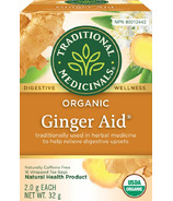 Traditional Medicinals Organic Ginger Aid Tea