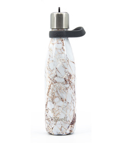 S'well Bottle with Flip Straw Calacutta Gold