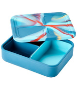 LunchBots Uno Stainless Steel Sandwich Bento Box Aqua