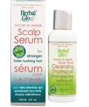 Herbal Glo Once-a-Week Scalp Serum + Hair Root Shampoo 