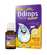 Ddrops Booster Liquid Vitamin D3 600 IU