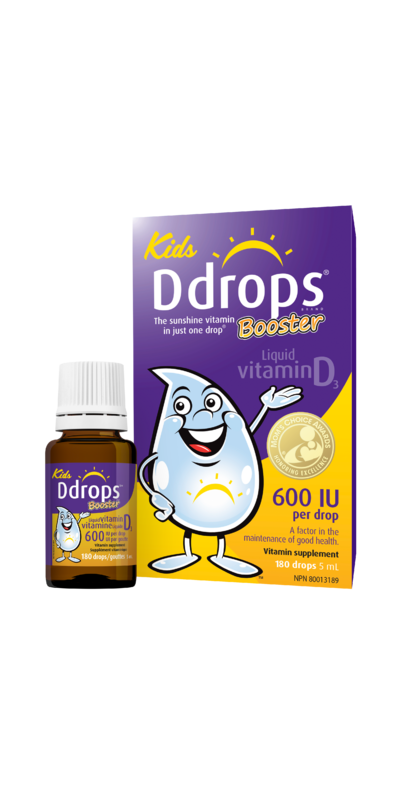 Buy Ddrops Booster Liquid Vitamin D3 600 IU At Well.ca | Free Shipping ...