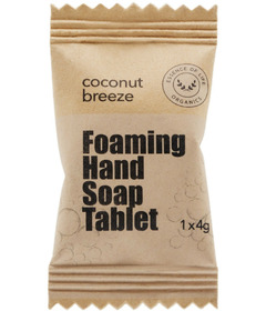 Essence of Life Organics Hand Soap Tablet Coconut Breeze