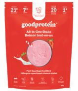 Bon shake protéiné tout-en-un à la fraise et à la crème