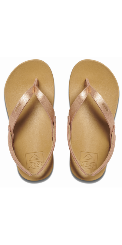 Buy Reef Little Cushion Bounce Court Rose Gold at Free