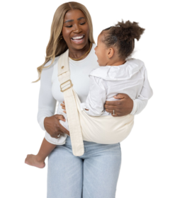 Mabe Monarch Toddler Sling Natural Ivory