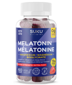 SUKU Melatonin Magnesium Extra Strength Strawberry
