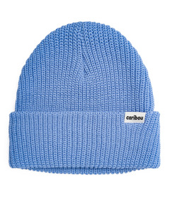 Caribou Fisherman Beanie Periwinkle Blue