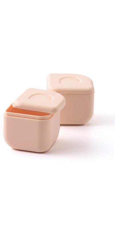 Miniware Silipods 2-Pack Peach