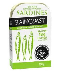 Raincoast Trading Wild Pacific Sardines Chilli & Lime