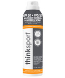 thinksport Clear Zinc Sunscreen Spray SPF 50
