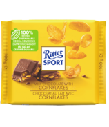 Ritter Sport Chocolat au lait Cornflakes Square