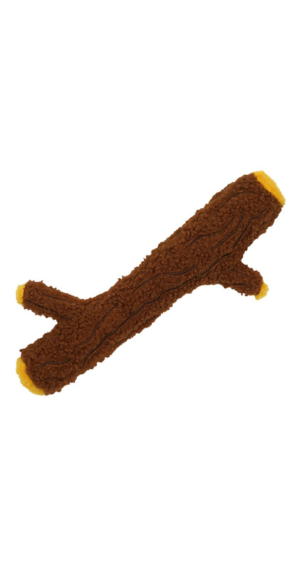 Manhattan Pet Toy Twiggy Large Soft Fetch Stick and Squeaker