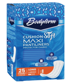 BodyForm Panty Liners Everyday Comfort & Light Protection Long