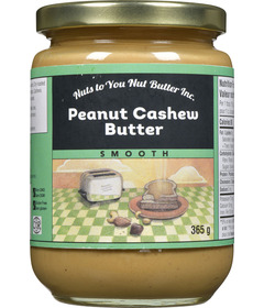 Nuts to You Smooth Peanut Cashew Butter