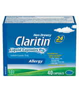 Claritin Capsules liquides sans somnolence 10mg