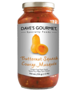 Sauce pour pâtes sans gluten de Dave's Gourmet à la courge musquée 