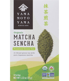 Yamamotoyama Premium Green Tea Organic Matcha Sencha